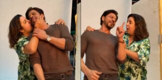 SRK, Farah Khan recreate 'Main Hoon Na' moment