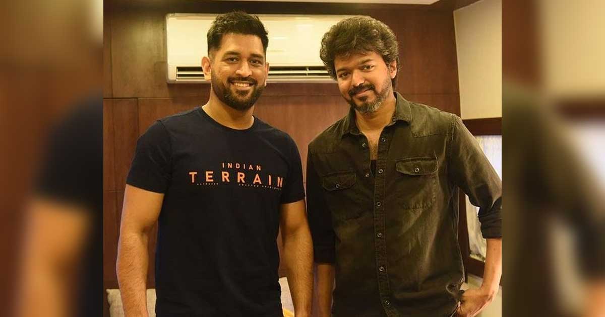 When 'Thala' Dhoni met Thalapathy Vijay, pictures break Internet