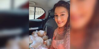 Actress Sunayana Fozdar urges her followers to donate food amongst the underprivileged
