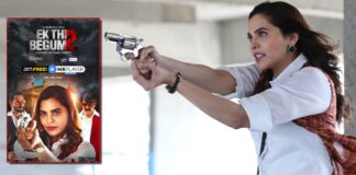 Anuja Sathe on handling a gun during 'Ek Thi Begum 2' shoot