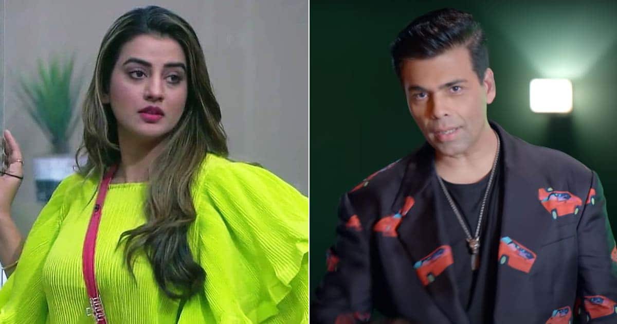 Bigg Boss OTT Eliminated Contestant Akshara Singh Makes A Big Accusation On Karan Johar & Team!
