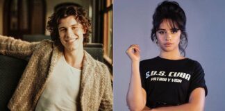Camila Cabello welcomes Shawn Mendes to Global Citizen Fest with PDA on stage