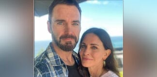 Courteney Cox Has Joined Sweetheart Johnny McDaid For A Trip To London For His Band Snow Patrol's Performance!