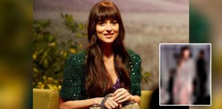 Dakota Johnson In Her Transparent Bejewelled Gucci Gown Flaunts Her Curvaceous Figure Breaking The Internet Yet Again