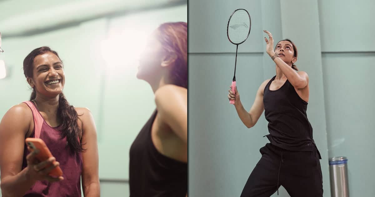 Deepika Padukone, PV Sindhu play badminton, trigger biopic talk
