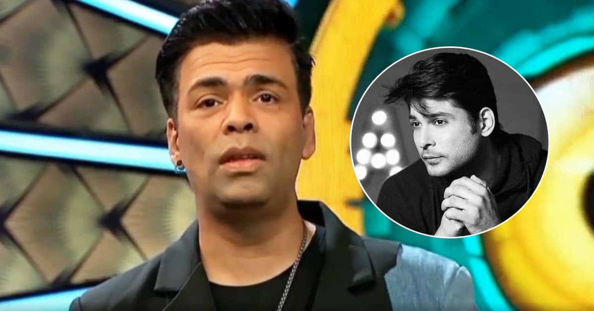 Favourite member of the 'Bigg Boss' family: KJo on Sidharth