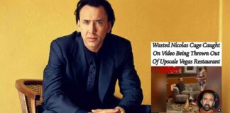Nicolas Cage Kicked Out Of A Las Vegas Bar For Drinking Too Much, Fighting 'Shoeless' & Asking People To Come Back To His Place