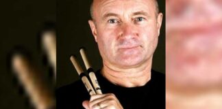Phil Collins touring after 14 years, can barely hold a drumstick