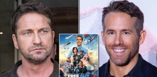 Ryan Reynolds Replies To Gerald Butler's Comments On Not Being Aware Of His New Film Free Guy