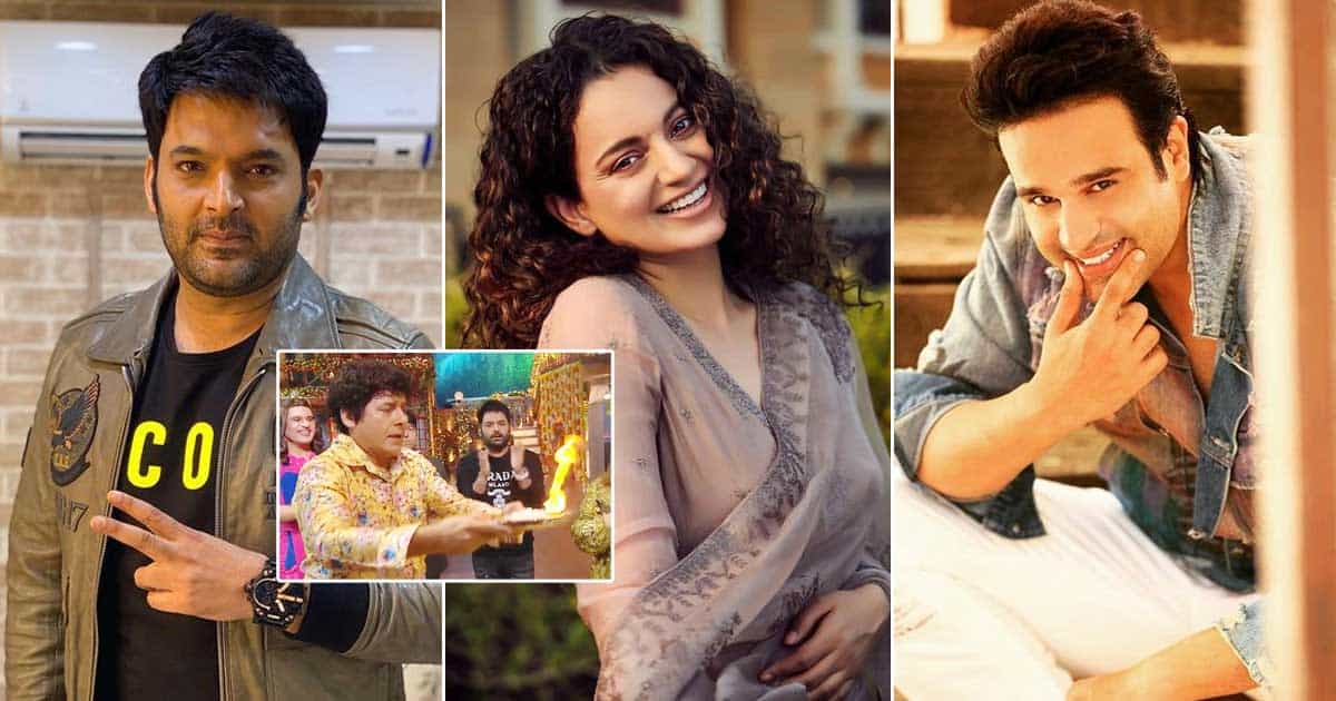 The Kapil Sharma Show: Comedian Asks 'Thalaivii' Kangana Ranaut, "Itne Din Ho Gaye, Koi Controversy Nahi Hui"; Actress Reacts