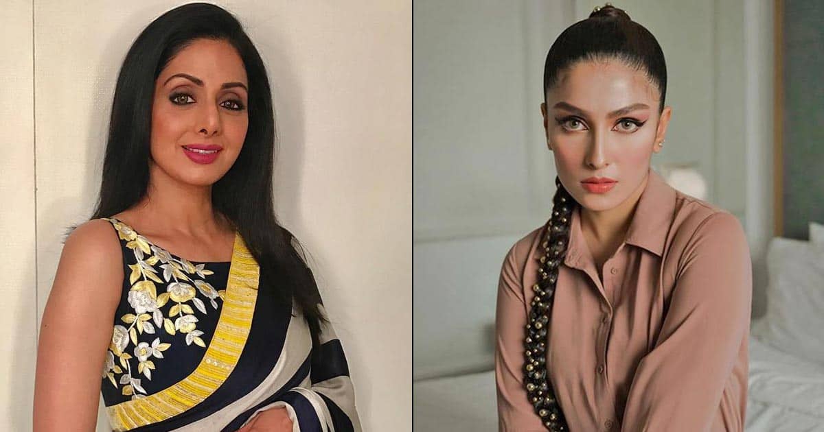 Ayeza Khan Impresses Fans By Recreating Sridevi’s Iconic Song, ‘Mere Haathon Mein’
