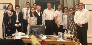 Bail to Aryan: King Khan greets his legal team for court victory