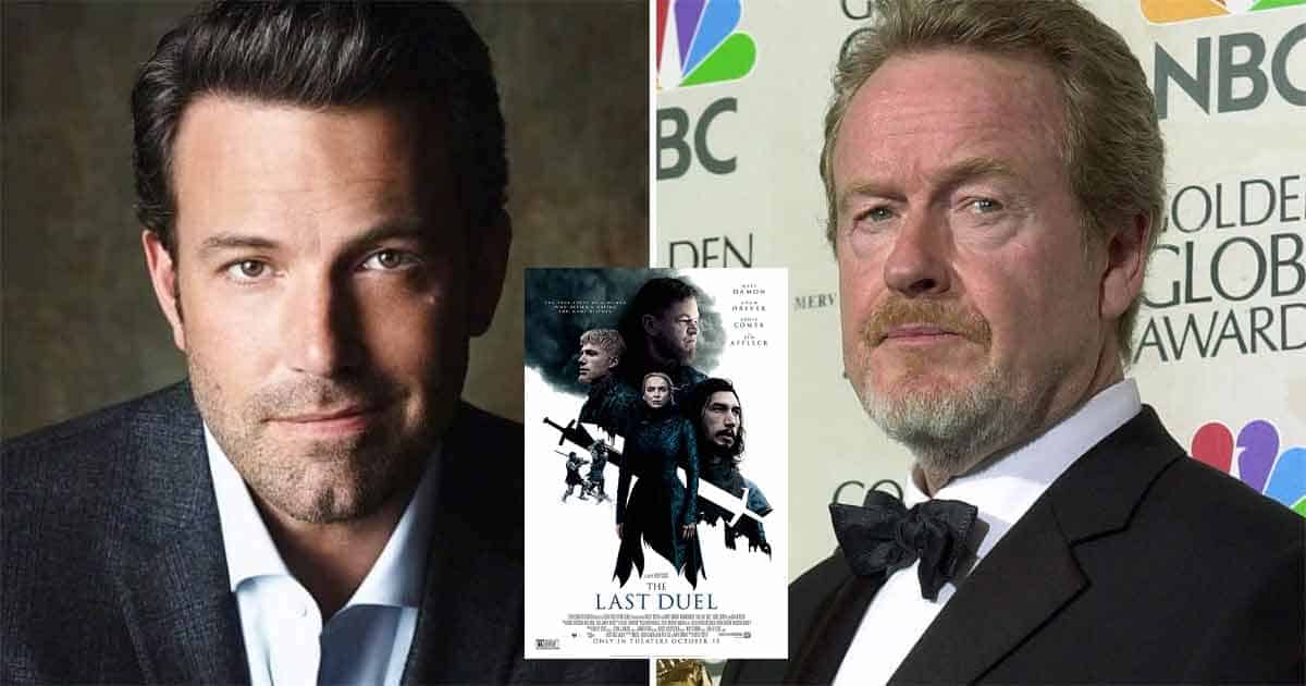 Ben Affleck On Working With Ridley Scott: "There Was An Incredible Amount Of Energy..."