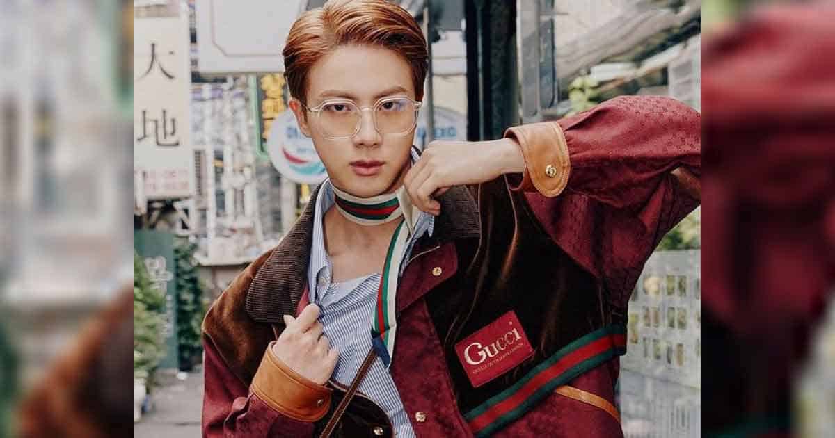 BTS's Jin Proves He Can Make Anything Look Good By Rocking One Of Louis  Vuitton's Most Unusual Designs - Koreaboo