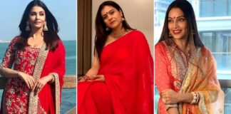 Durga Puja 2021: From Kajol’s Stunning Saree To Aishwarya Rai Bachchan’s Graceful Suit – Here's How These Bengali Beauties 'Rocked The Red'