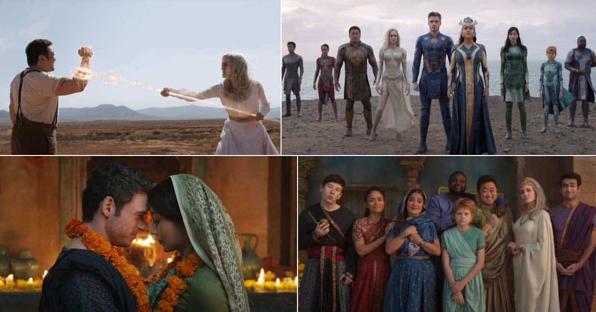Eternals: New video shows desi wedding scenes featuring Angelina Jolie, Richard Madden and others