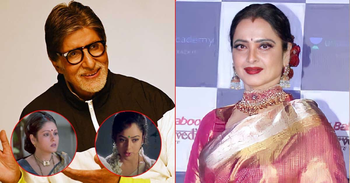 Happy Birthday Rekha: She Dubbed For Both Actresses Who Played Amitabh Bachchan’s Wives In Sooryavansham