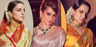 Kangana Ranaut’s Extraordinary Saree Collection Would Help You To Be A 'Patakha' That Sets Humans On Fire (With Jealousy) - Deets Inside