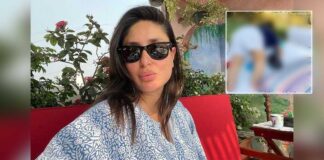Kareena posts pic of toddler Jeh trying out 'yoga' in Jaisalmer
