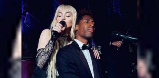 Madonna takes to Harlem street singing 'Like A Prayer'