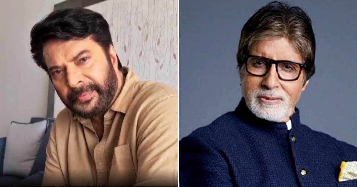 Mammootty Goes Down Memory Lane Sharing An Old Image With Amitabh Bachchan From Their Earlier Days