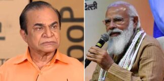 PM Narendra Modi Tributes Taarak Mehta Actor Ghanshyam Nayak
