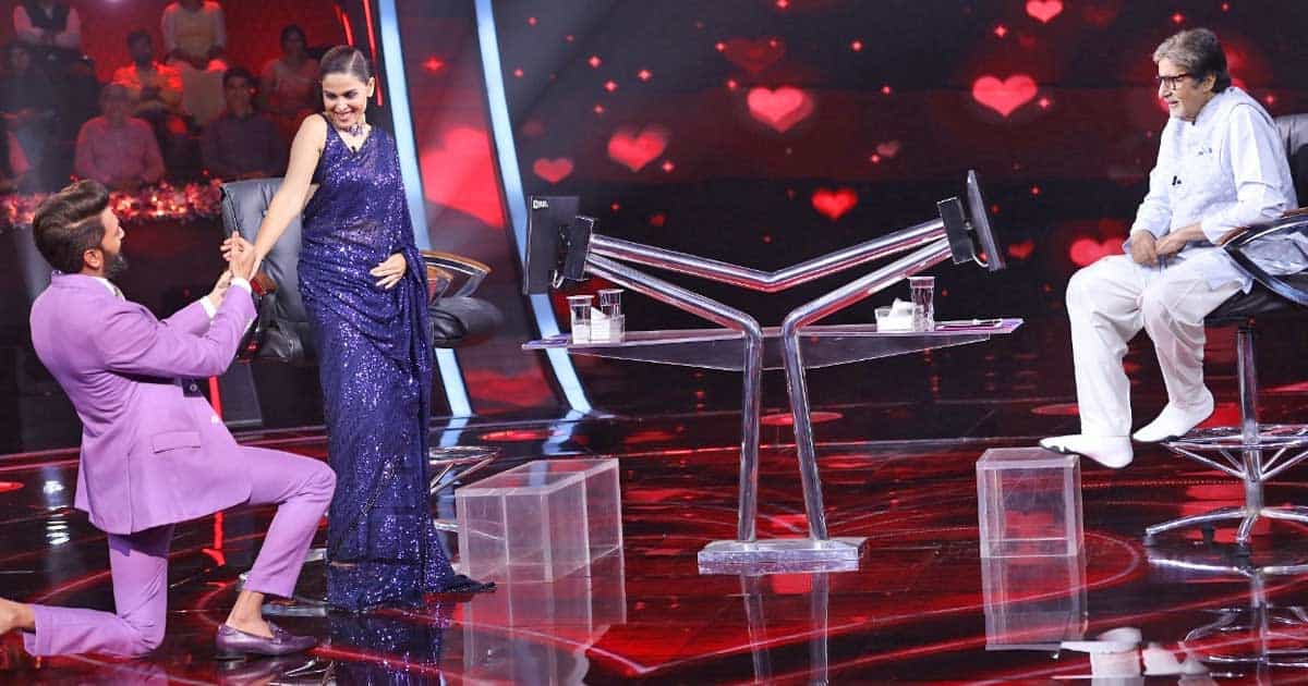 KBC 13: Riteish Deshmukh Proposes Genelia Deshmukh By Going Down On Knees Reciting Amitabh Bachchan's Iconic Dialogues