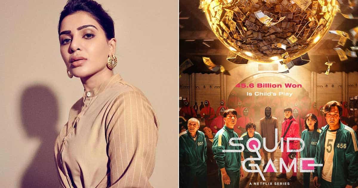 Samantha Enjoys Game Of Tug Of War, Netizen Comments With Squid Game Reference