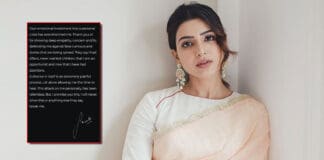 Samantha Pens An Emotional Open Letter Post The Divorce, Read On