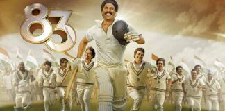 83 poster: Ranveer Singh leads the winning Indian team to glory
