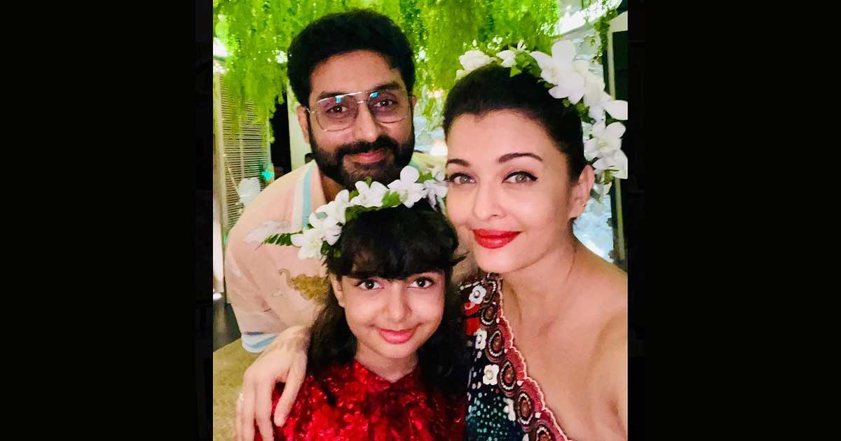 Aishwarya Rai Bachchan shares a glimpse from her b'day featuring Abhishek, Aaradhya