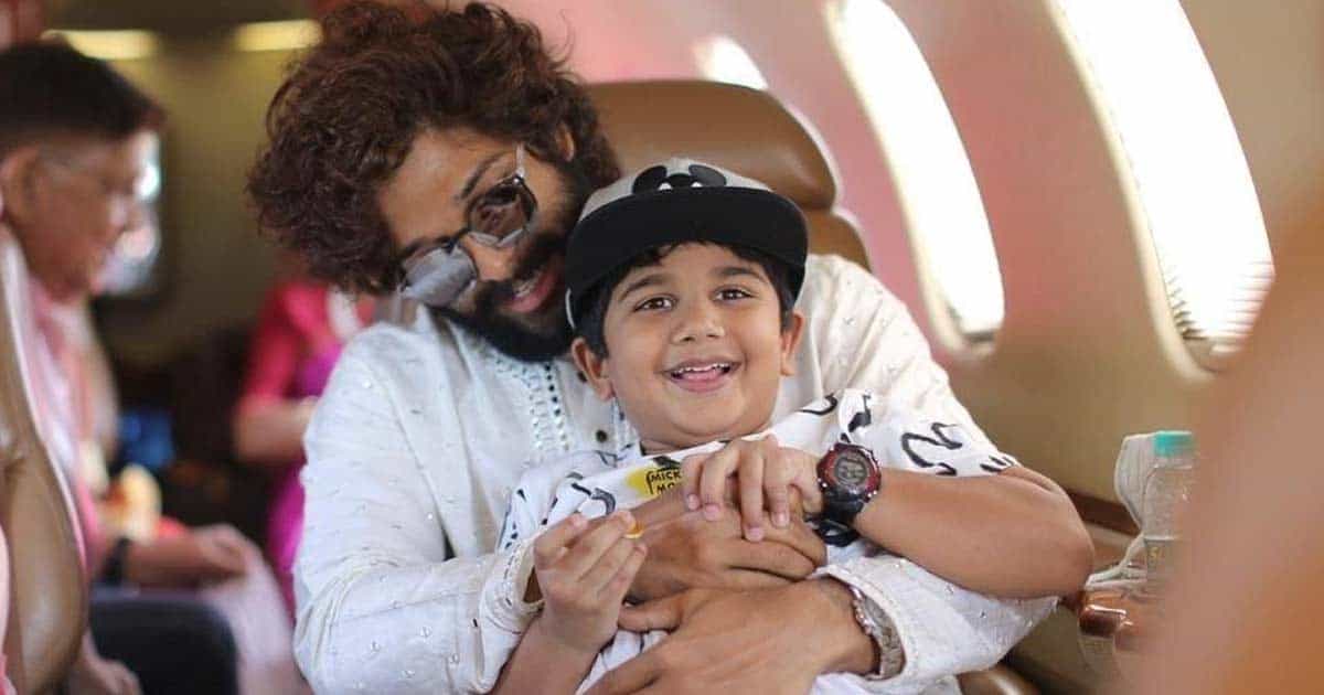 Allu Arjun's Kid Ayan As 'Little Ghani' Goes Viral