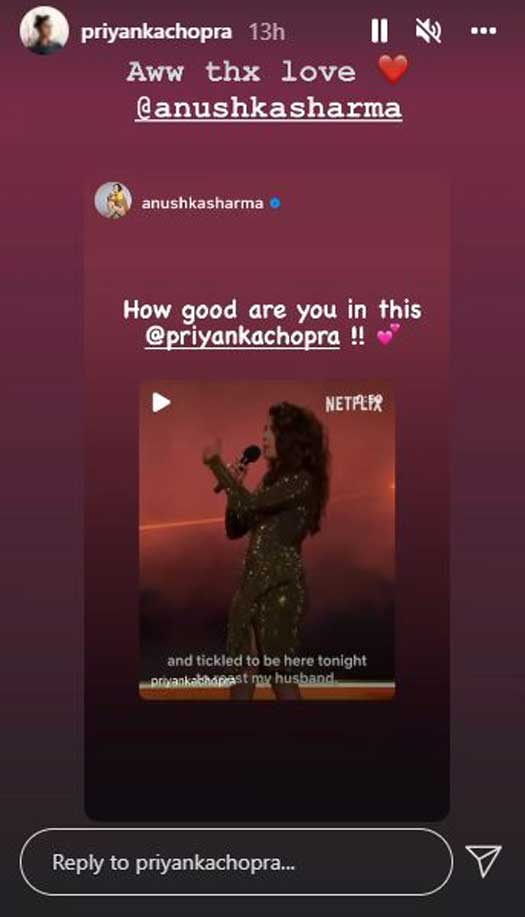 Anushka Sharma Is All Praises For Priyanka Chopra’s Jonas Brothers Family Roast!