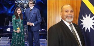Big B's 'tie-bows' on 'KBC13' impresses President of Nauru