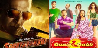 Box Office - Sooryavanshi is collecting double of Bunty Aur Babli 2 despite being in third week