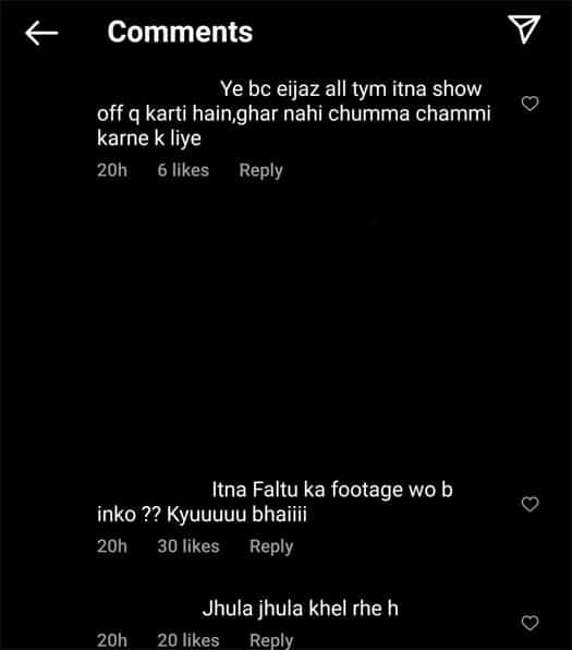 Eijaz Khan Swings Pavitra Punia In His Arms Making Netizens Annoyed Over Their 'Extra' Behaviour