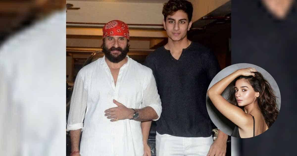 Ibrahim Ali Khan Mixes Saif Ali Khan's Dance Step With Diljit Dosanjh's 'Lover' & Clicks With Alia Bhatt Glued To Her Phone, Pics Inside