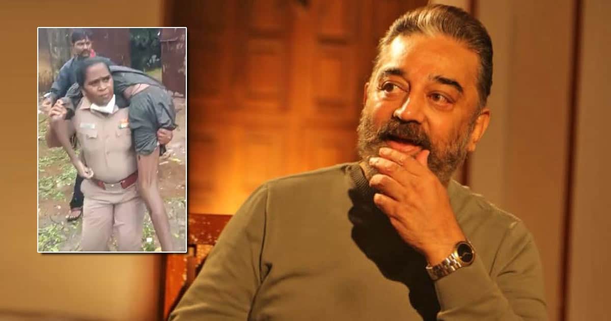 Kamal Haasan hails woman cop who saved unconscious man by carrying him to an auto