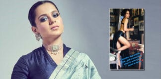 Kangana Ranaut Posts A Bold Photo In A Skimpy Black Thigh Slit Skirt Reacting To The FIR Against Her By Sikh Community Members, Check Out!
