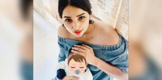 Kanika Dhillon introduces her baby boy to the worldKanika Dhillon introduces her baby boy to the world