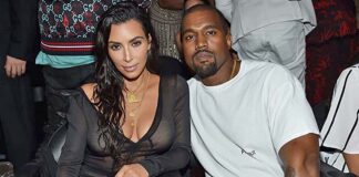 Kanye West Shares A Picture Kissing Kim Kardashian