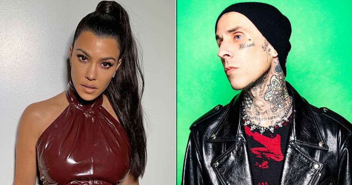 Kourtney Kardashian Goes Raunchy As She Sits On Travis Barker's Lap In  Public At Simon Huck's Wedding - See Viral Video!