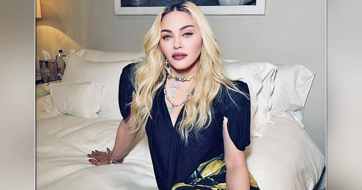 Madonna Pulls Down Top Uncensored