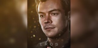 Marvel Releases A New Eternals Poster Featuring Harry Styles As Eros
