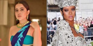 Netizens Troll Urfi Javed For Copying Rihanna’s Met Gala Look