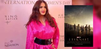 Salma Hayek is 'grateful' 'Eternals' is her first superhero movie