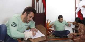 Salman Khan visits Sabarmati Ashram post the release of his film Antim, has a fun outing