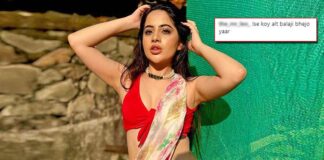 Urfi Javed Trolled For Her Sultry Saree Look!
