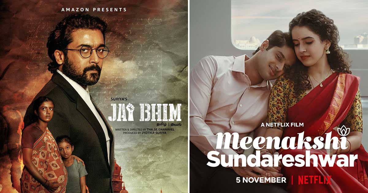 Watch The Delectable OTT Line-Up Including Meenakshi Sundareshwar, Jai Bhim & More This Festive Season 