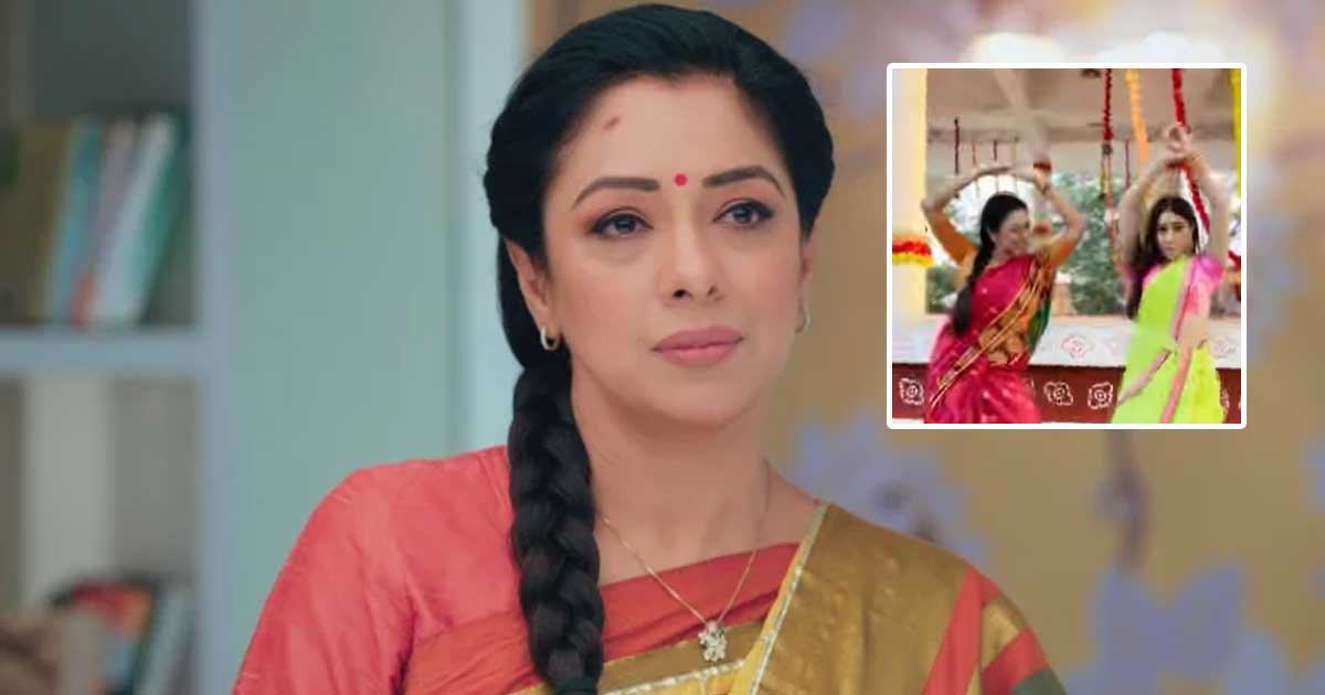 Anupamaa Fame Rupali Ganguly Groves On Chaka Chak With Sara Ali Khan